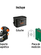 Nivel láser verde c/plomada, alcance 30 m, de pilas, TRUPER - Miniatura 2