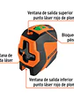 Nivel láser verde c/plomada, alcance 30 m, de pilas, TRUPER - Miniatura 5
