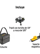 Nivel láser verde, alcance 25m, 12 líneas, recargable, PRETUL - Miniatura 3