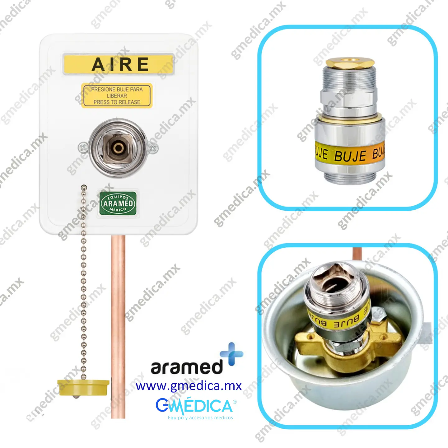 Toma de Aire Clásica ARAMED 902202 1
