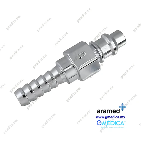 Conector de Oxigeno para Manguera tipo Puritan 5/16″ (8mm) 602395