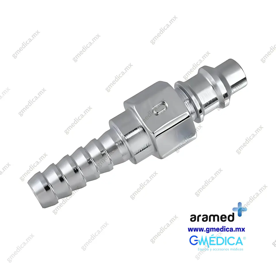 Conector de Oxigeno para Manguera tipo Puritan 5/16″ (8mm) 602395 1