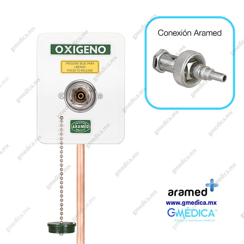 Toma de Oxigeno Clásica ARAMED 902201