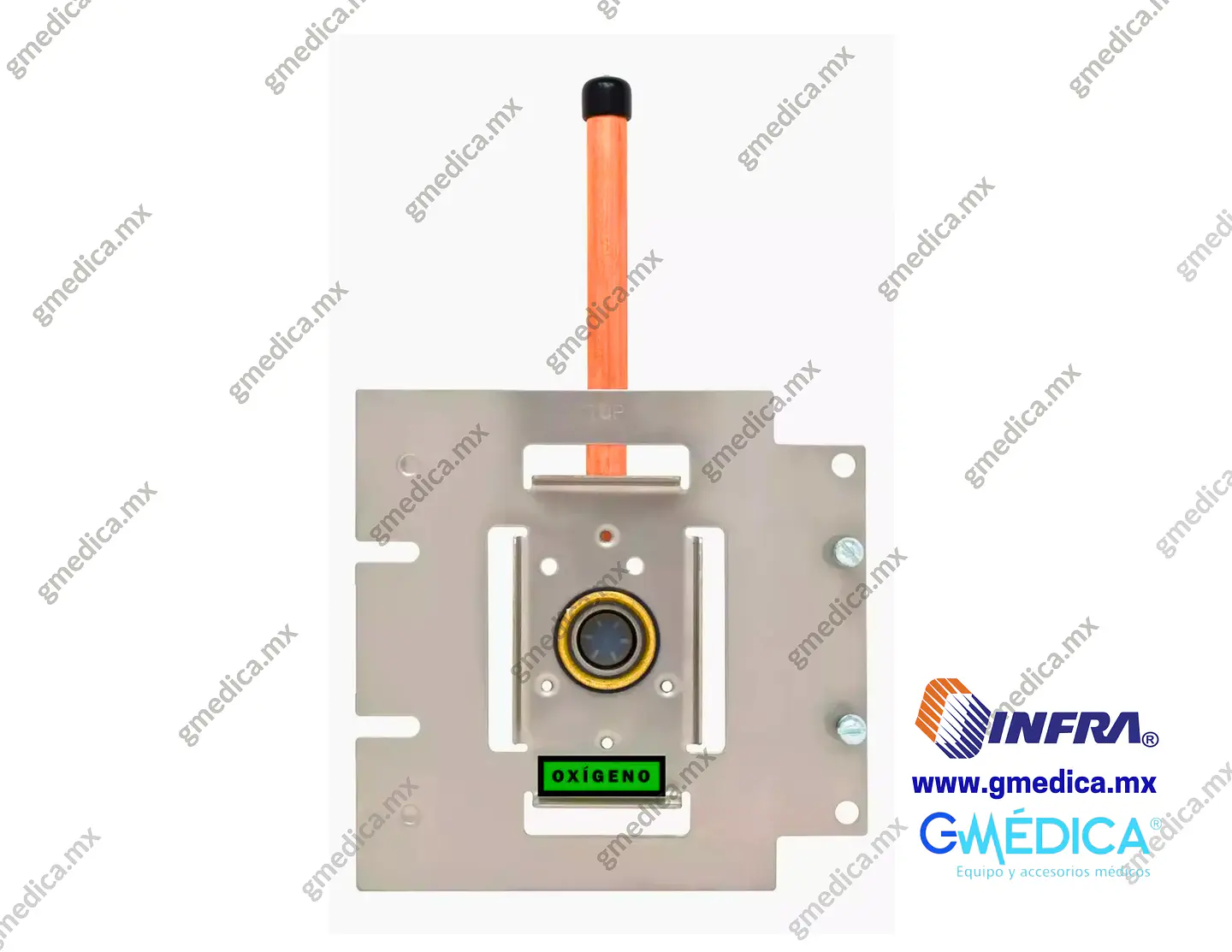 Toma Completa de Oxígeno Conexión Puritan 401363 Marca INFRA 4