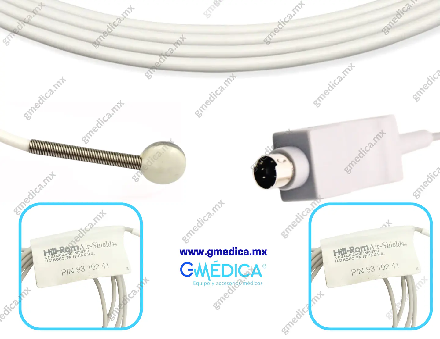 Sensor de Temperatura Reusable AIR SHIELDS para DRAGER ISOLETTE C2000 - 83-102-41 1
