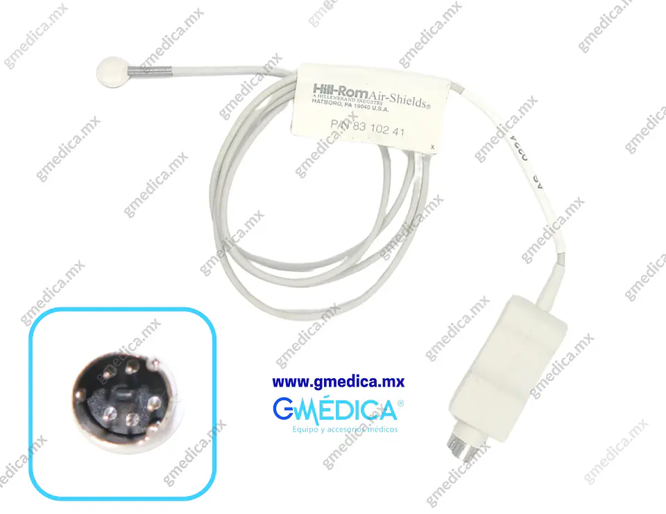 Sensor de Temperatura Reusable AIR SHIELDS para DRAGER ISOLETTE C2000 - 83-102-41 2