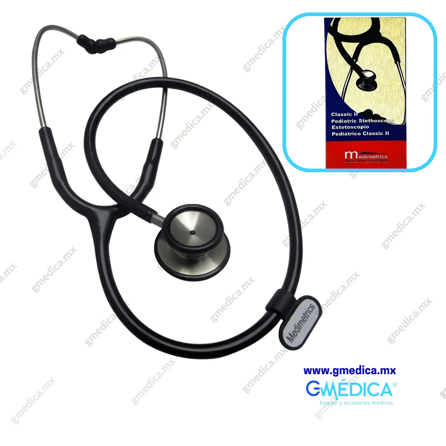 Estetoscopio CLASSIC II Pediátrico - MEDIMETRICS 5765P 1