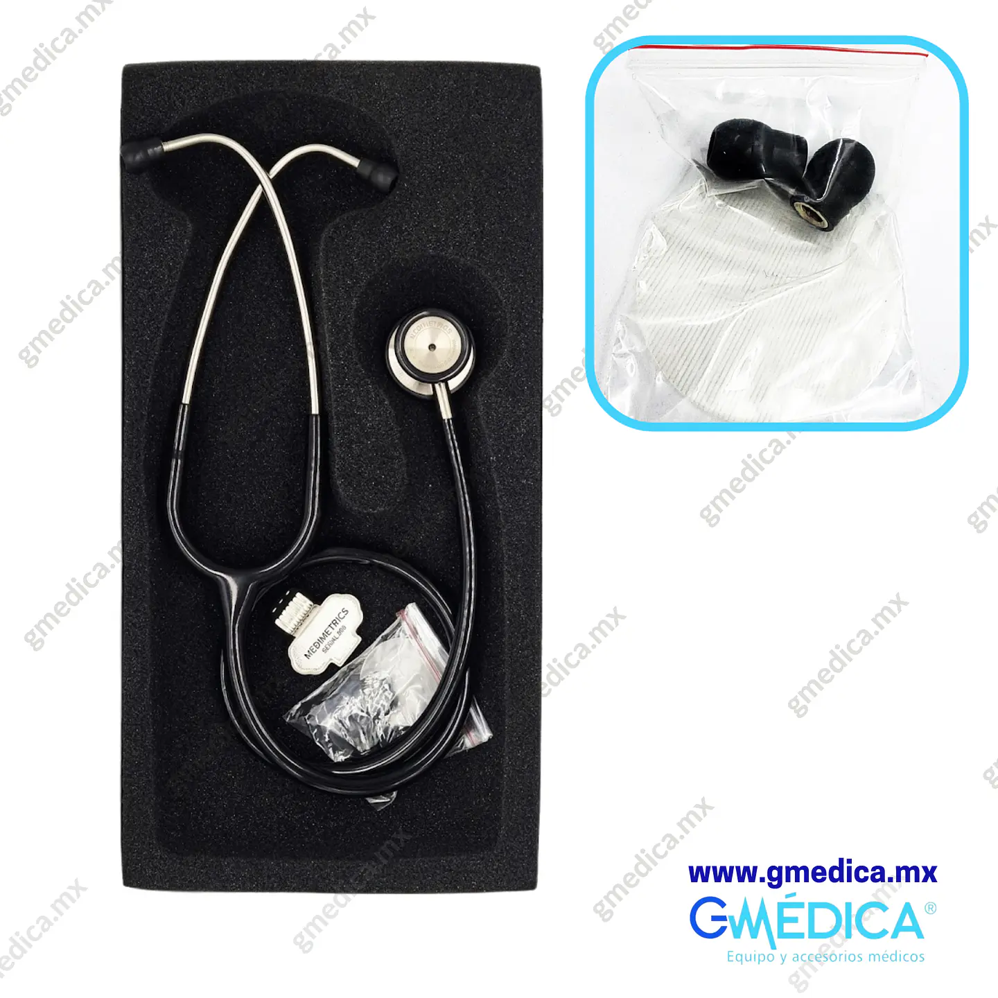 Estetoscopio CLASSIC II Pediátrico - MEDIMETRICS 5765P 4