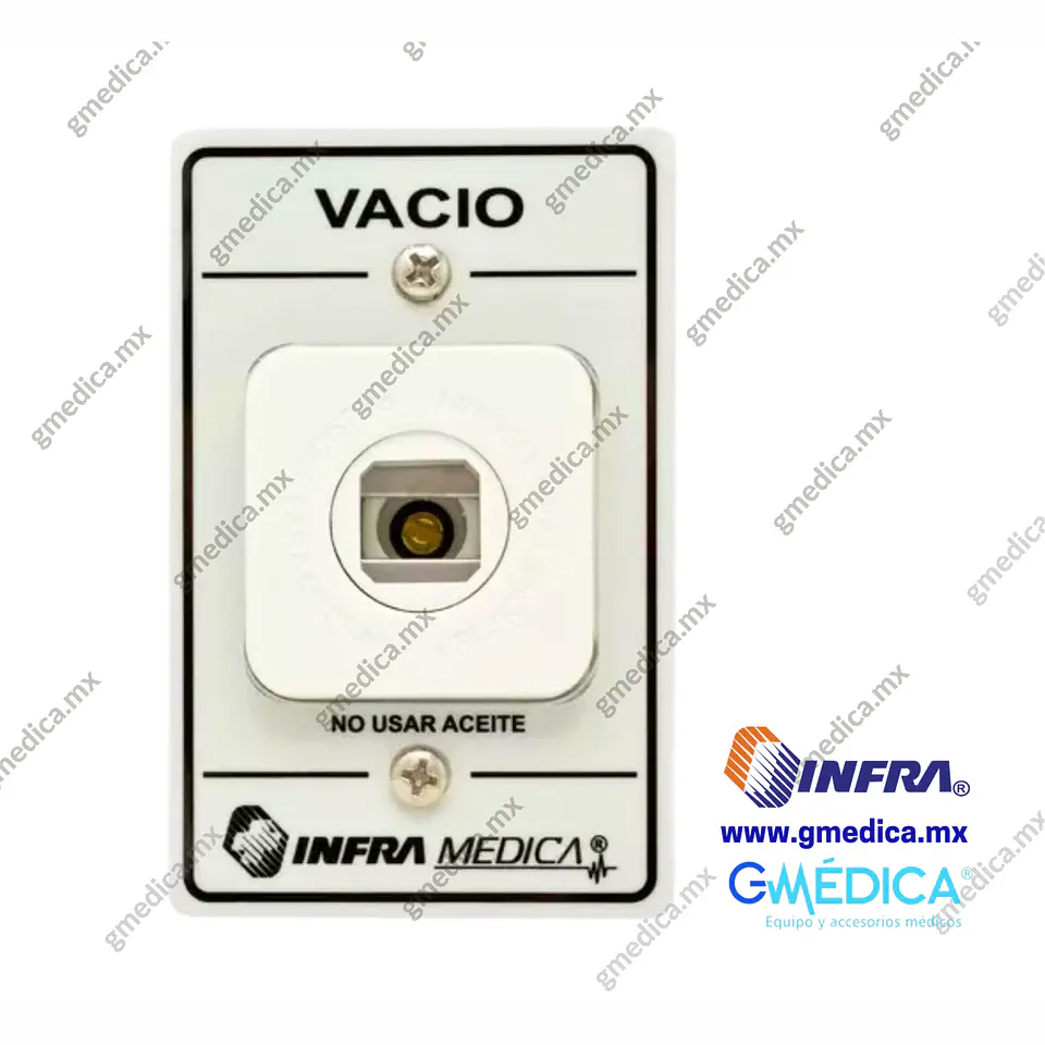 Toma Completa de Vacío Conexión Puritan 401366 Marca INFRA 2