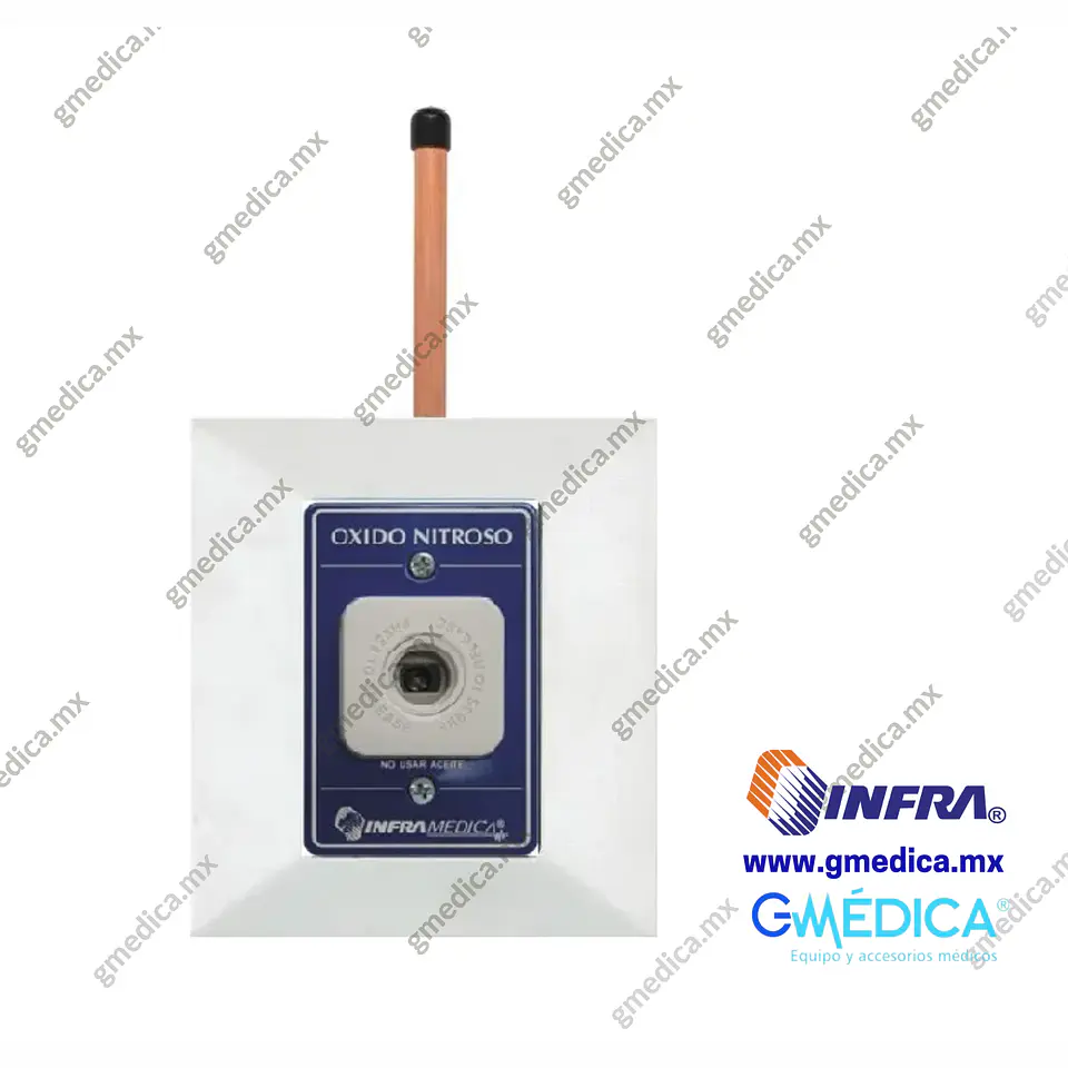 Toma Completa de Oxido Nitroso Conexión Puritan 401365 Marca INFRA 1