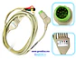 Cable ECG de Conexión Directa Compatible con Mindray - Datascope de 5 Latiguillos de Boton - 040-000961-00 - Miniatura 3