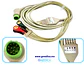 Cable ECG de Conexión Directa Compatible con Mindray - Datascope de 5 Latiguillos de Boton - 040-000961-00 - Miniatura 2