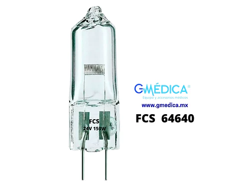 Foco Lámpara Halogena FCS 150W 24V Base G6.35 - 64640 - 54041 - 54263