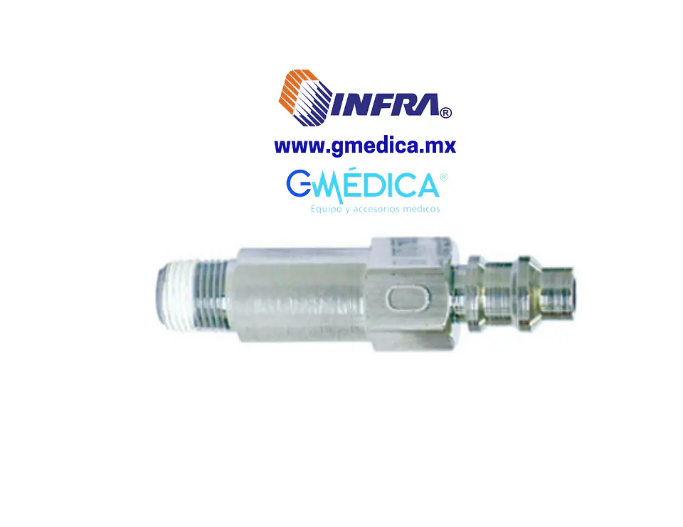 Conector para Oxígeno Tipo Puritan 4772 Infra Q9-003-13 1