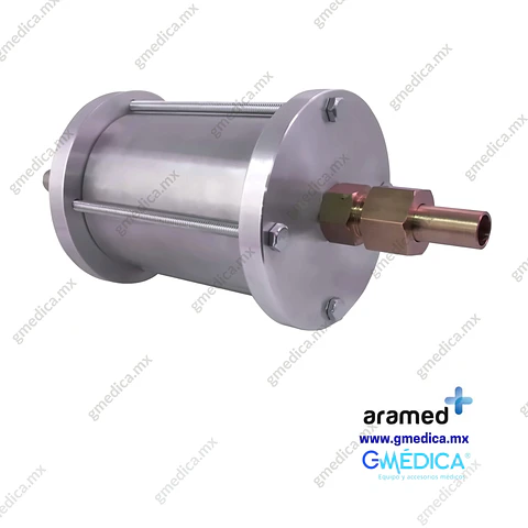 Filtro completo de carbón activado 13 mm. ½″ sin marca en Aluminio  902453