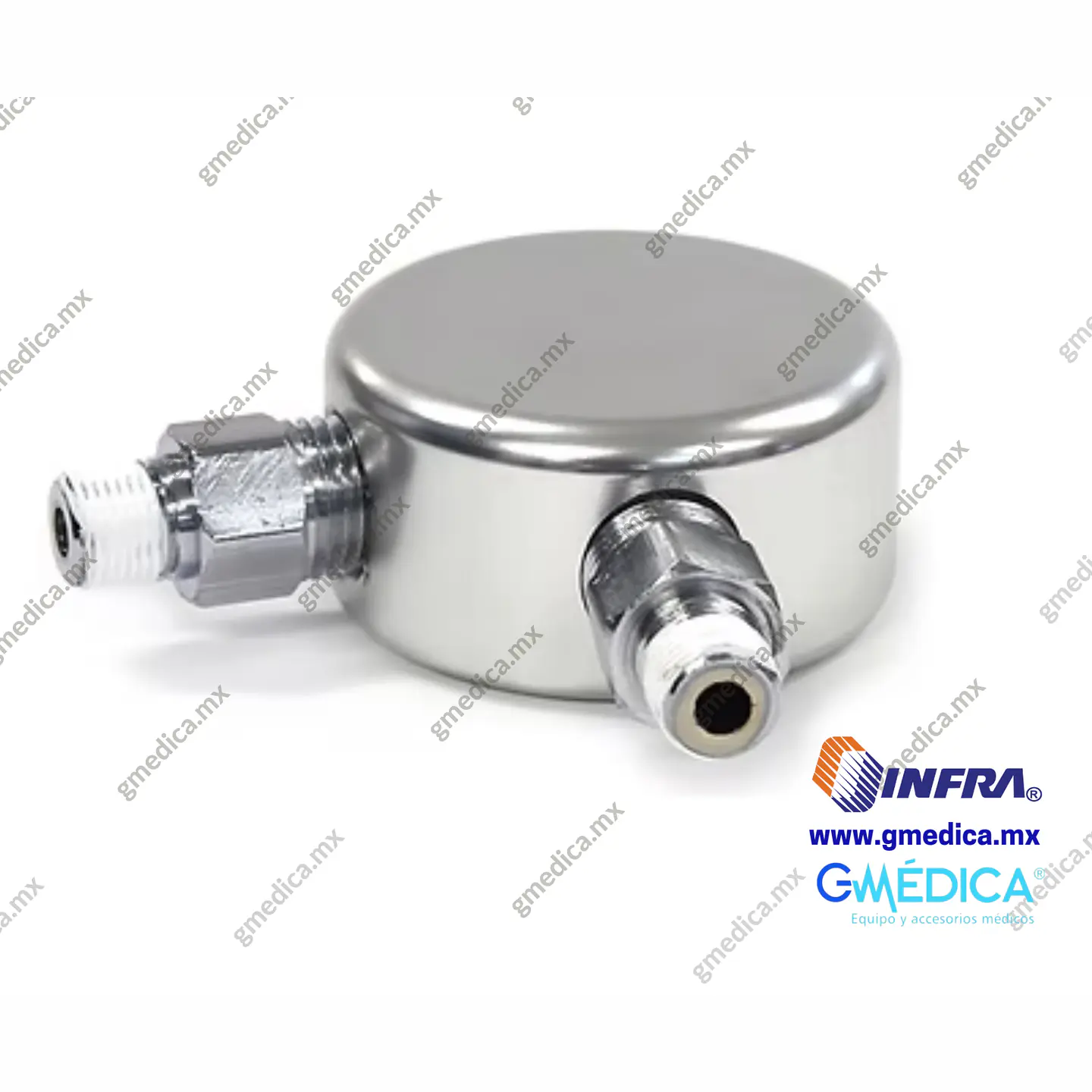 Adaptador Duplex INFRA para Flujometro, Inyectores, Aditamento, Reguladores de Vacío y Mangueras de alta Presión y otros Equipos 400251 - D-016-21 1