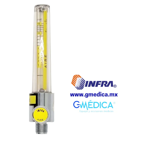 Flujómetro para Aire INFRA 400055 -FM-15UA-F2-N