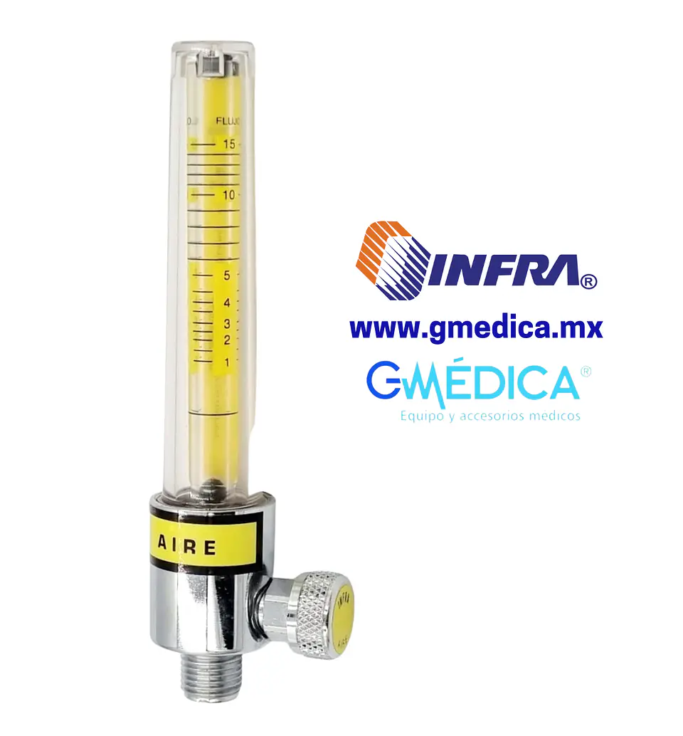 Flujómetro para Aire INFRA 400055 -FM-15UA-F2-N 3