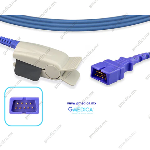 Sensor SPO2 Corto Compatible con Covidien - Nellcor - DS-100A
