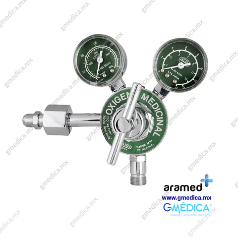 Regulador Medicinal BC con Flujomanómetro 0-15 L.P.M. AM - 902503