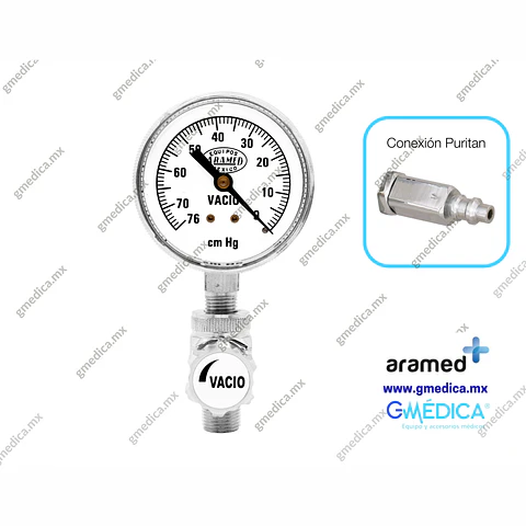  Aditamento Sencillo para Vacío conexión Puritan 982359