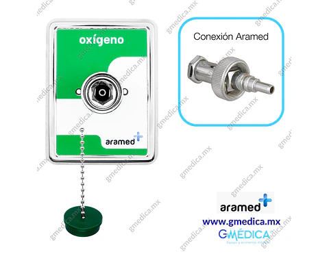 Toma de Oxígeno ARAMED Tipo NFPA 982201