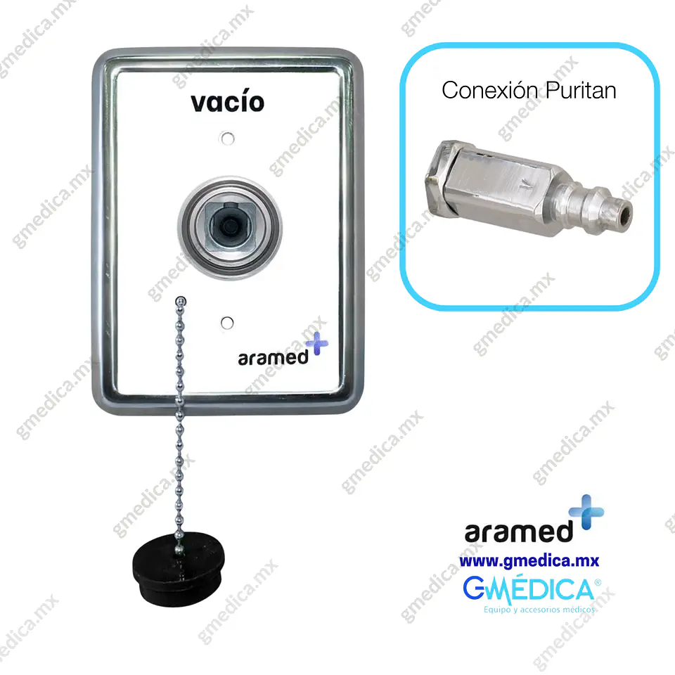 Toma de Vacío Conexion Puritan Tipo NFPA Marca Aramed 982212  1