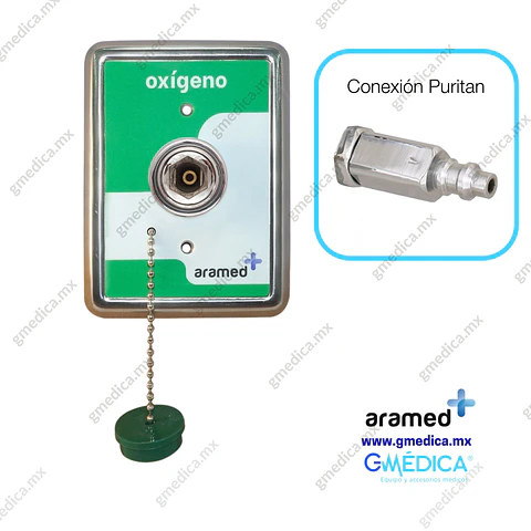 Toma de Oxígeno Conexion Puritan Tipo NFPA Marca Aramed 982210