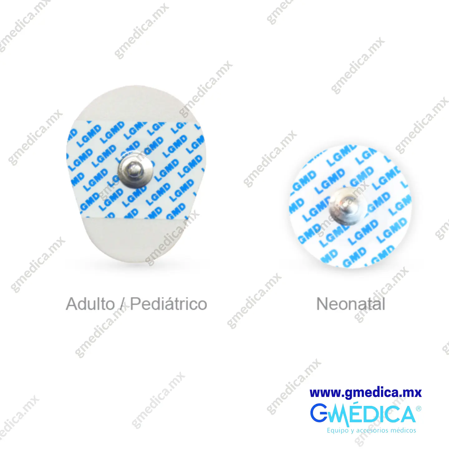 Electrodo de Broche Adulto - Pediátrico ECG Desechable - 50 Piezas 2