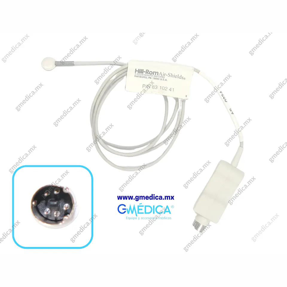 Sensor de Temperatura Reusable AIR SHIELDS para DRAGER ISOLETTE C2000- C8000 - 83-102-41 2