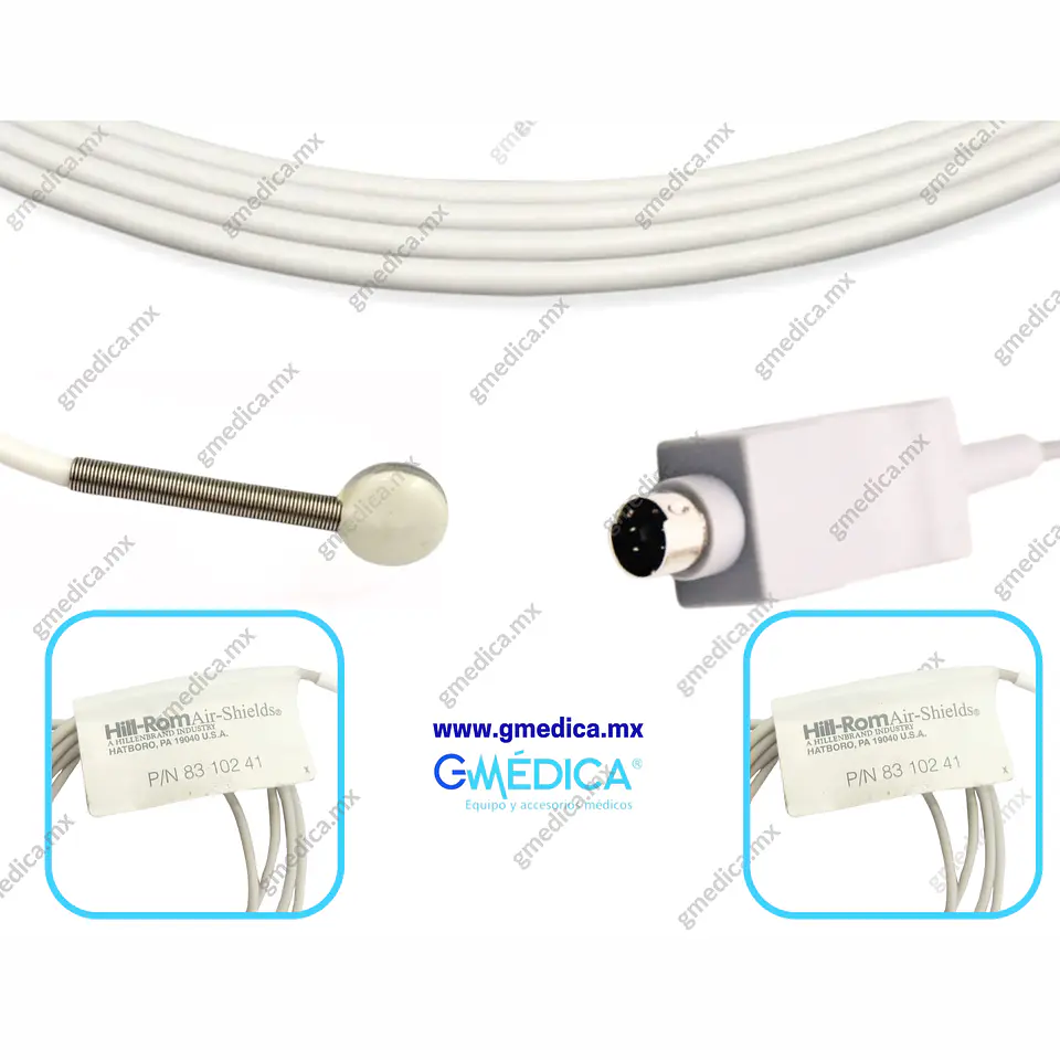 Sensor de Temperatura Reusable AIR SHIELDS para DRAGER ISOLETTE C2000- C8000 - 83-102-41 1