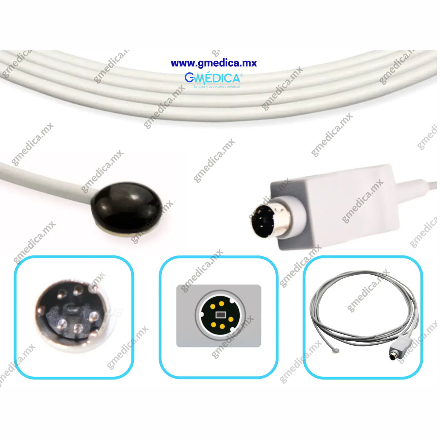 Sensor de Temperatura Reusable Compatible con AIR SHIELDS - DRAGER - ISOLETTE C2000- C8000 1