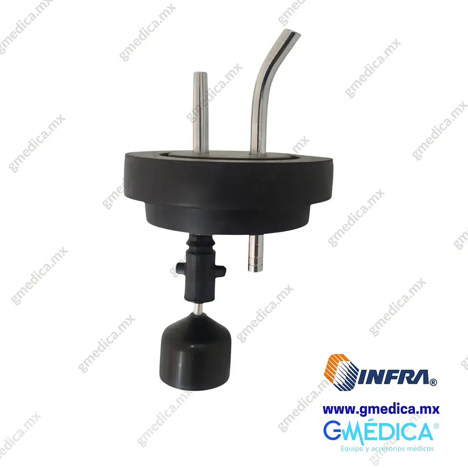 Tapa con Niples y Flotador para Frasco de Succión de 1 Galón INFRA 401510 1