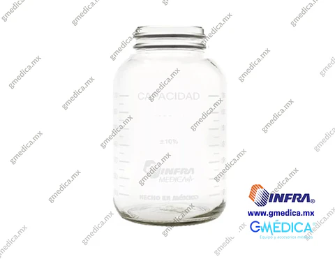 Frasco de 1 Galón para Aspirador de Succión Graduado INFRA 401580