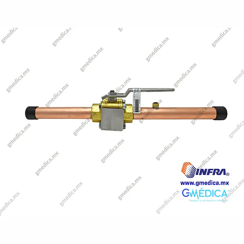 Ensamble de Valvula de 3/4" para Gases Medicinales