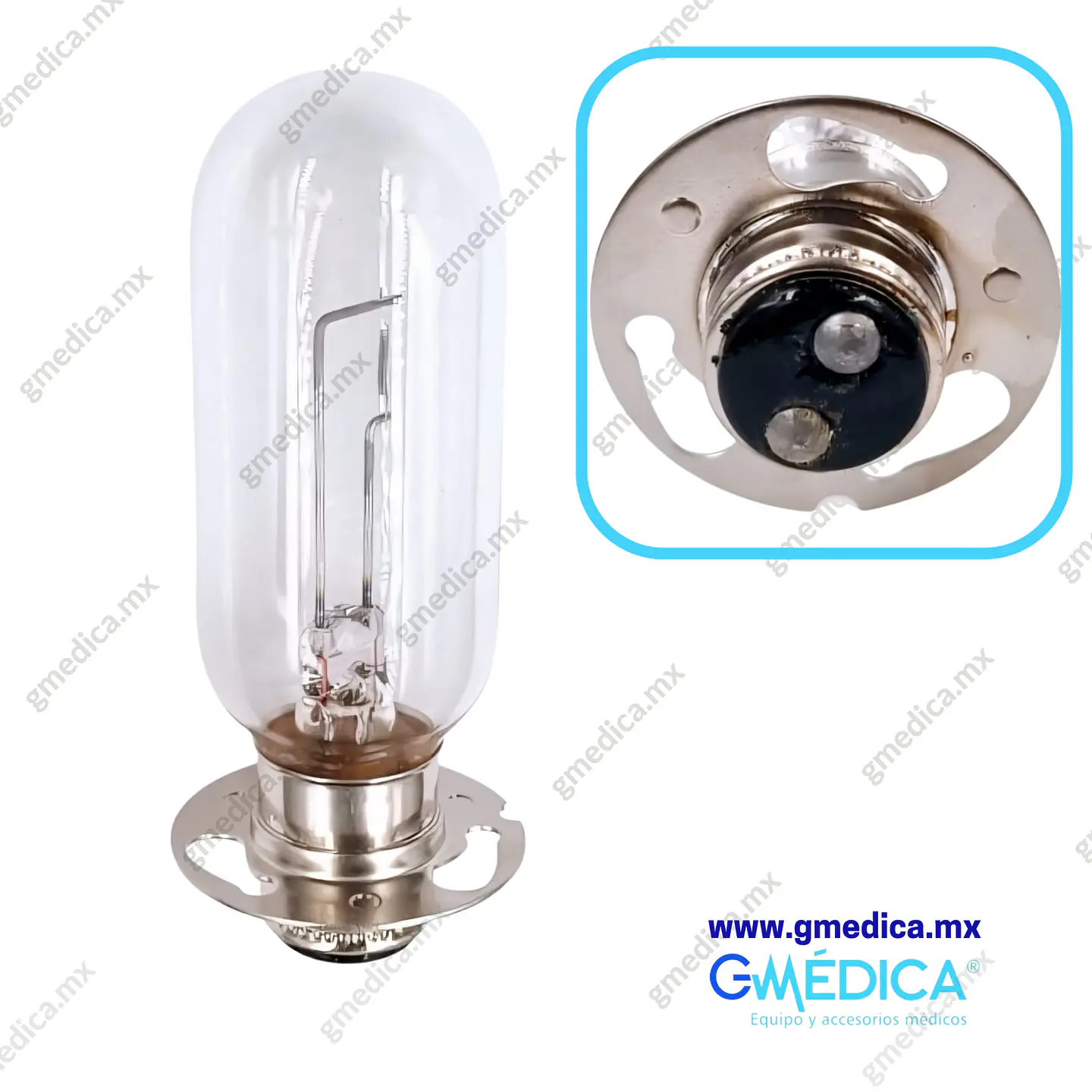 Foco Lampara BWD de 8.5V 4.2A para Espectrofotómetro 2