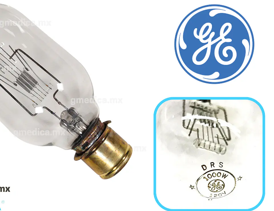 Foco DRS - DRB General Electric 120V 1000W 2