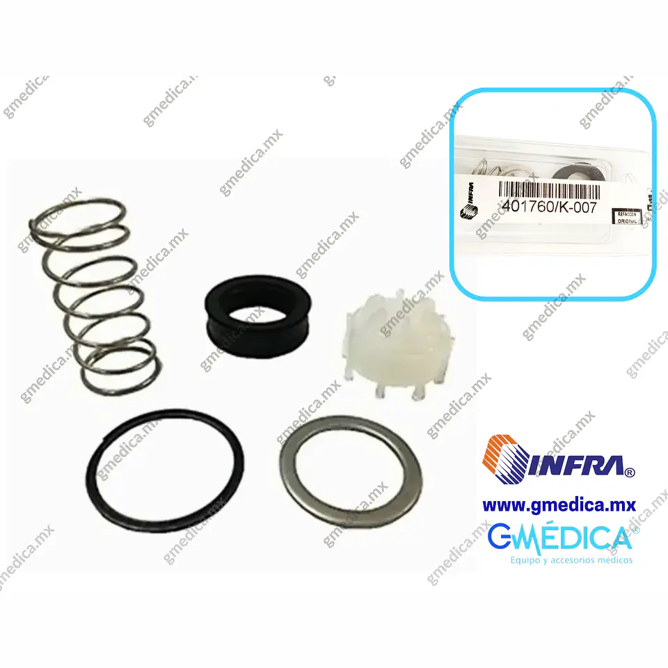 Kit K-007 Conjunto de Empaque Check para Salida de Toma de Pared 401760 - 5 Piezas 1