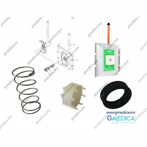 Kit K-007 Conjunto de Empaque Check para Salida de Toma de Pared - 3 Piezas para Infra y Arigmed