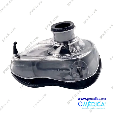 Mascarilla de Anestesia Reusable Adulto No. 4 Negro