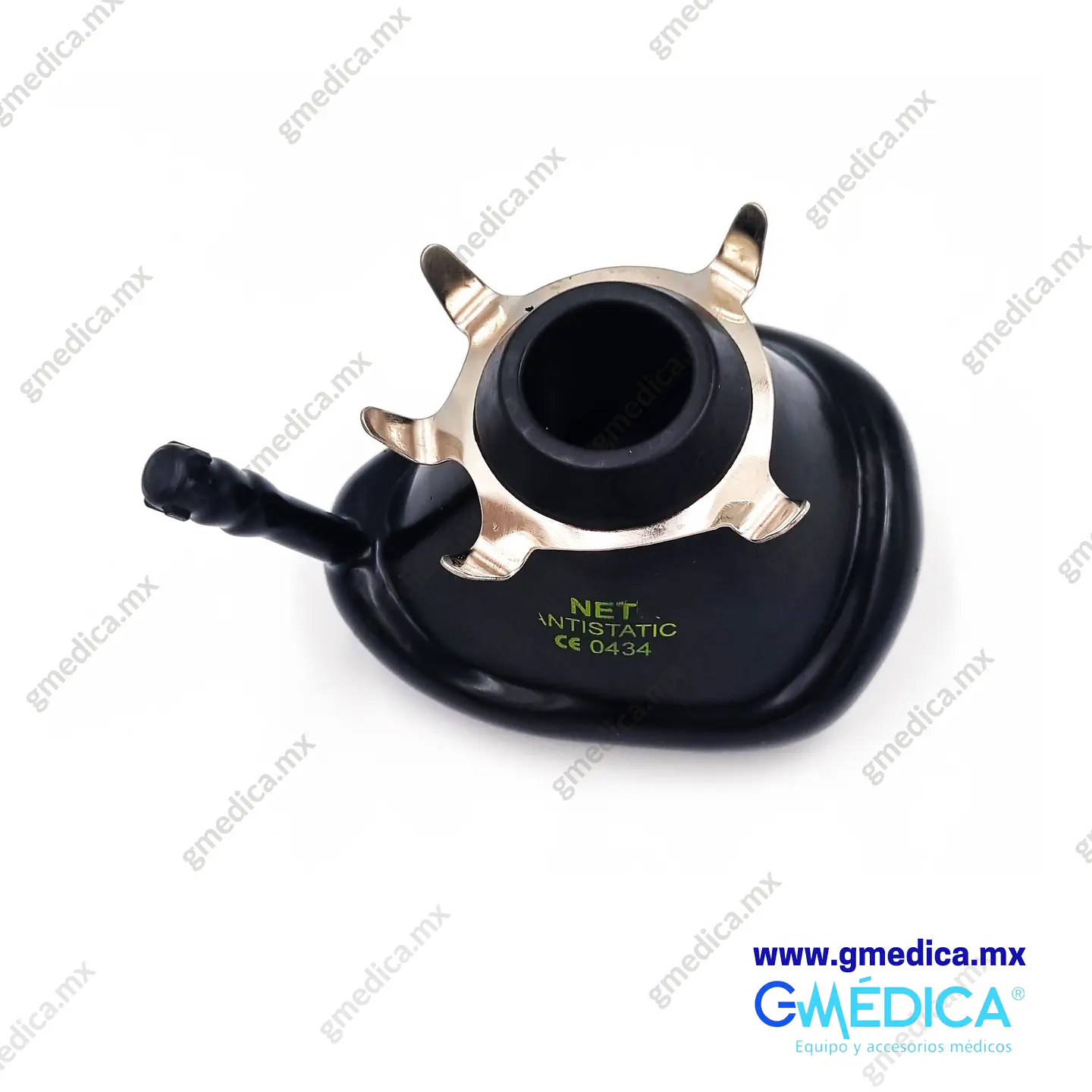 Mascarilla de Anestesia Reusable Negro Infantil No. 1 2