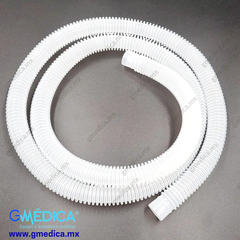 Manguera Tubo Corrugada para Nebulizador, Circuito, Ventilador y Maquina de Anestesia Marca Becton Dickinson