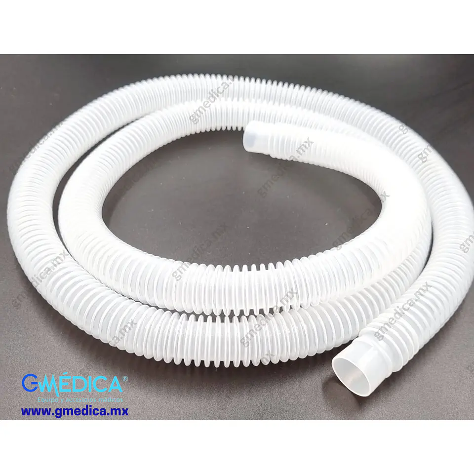 Manguera Tubo Corrugada para Nebulizador, Circuito, Ventilador y Maquina de Anestesia Marca Becton Dickinson 3