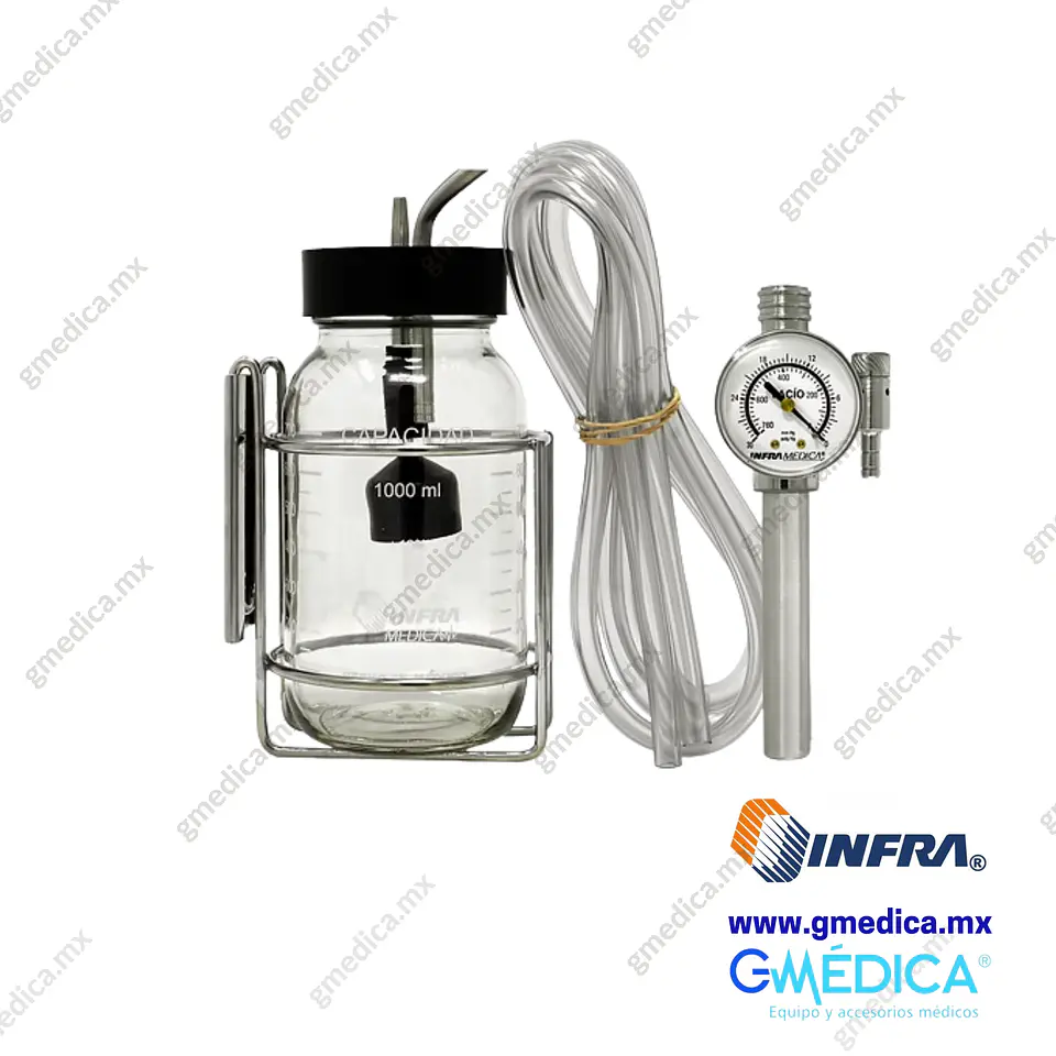 Aspirador de Presión Vacío de 1 Litro 400591 / Infra EQP-A-1 1