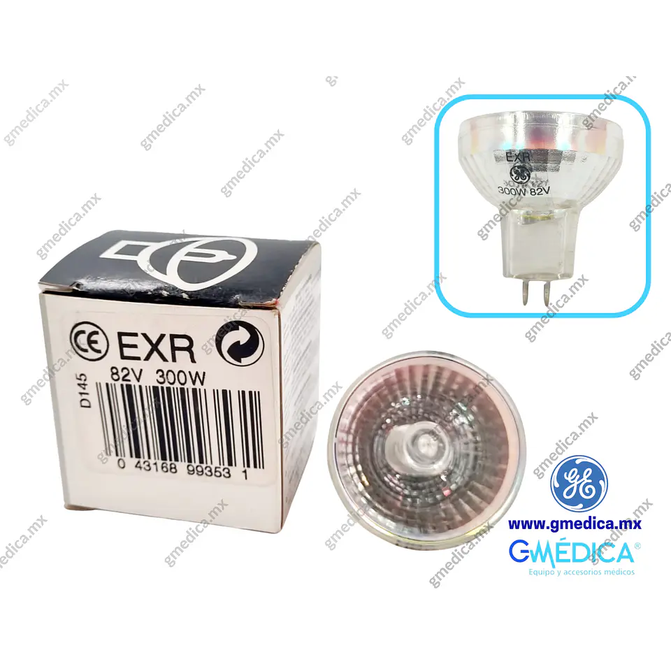 Foco EXR Lampara Halogena 300W 82V General Electric - 54392 1