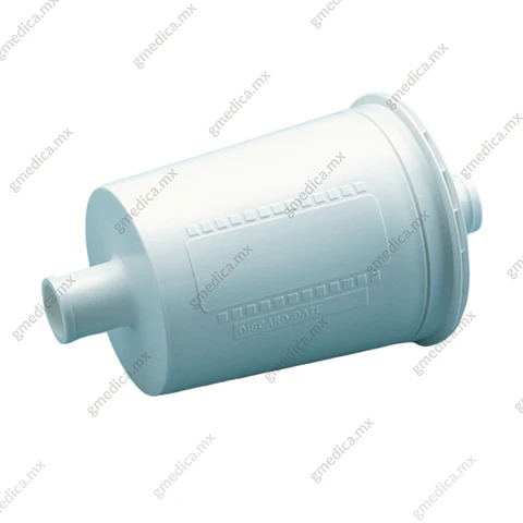 A-M Systems Filtro Antibacterial de Flujo Principal con Acoplador para Ventilador (Main Flow) 50000-01054 para Bear Medical, Viasys Avea