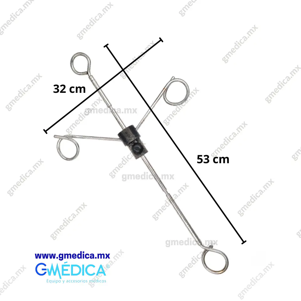 Gancho Porta Suero para Riel de Techo JA-031  3