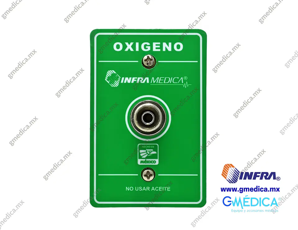 Toma Completa de Oxígeno Conexión DISS 401401 2