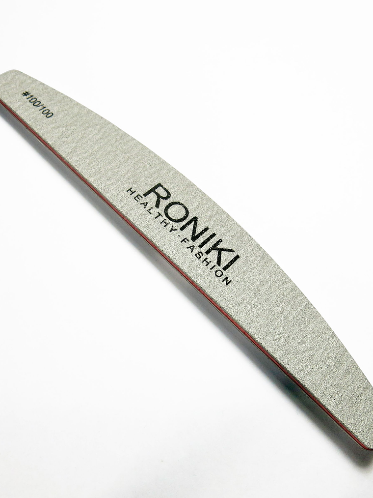 LIMA #100/100 ROJA (UÑAS ARTIFICIALES) - RONIKI PROFESIONAL 1