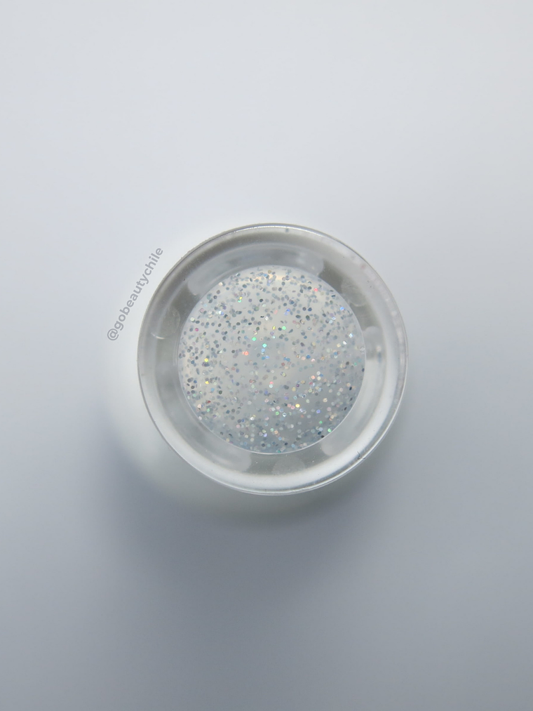 PEARL TOP COAT 16 (SIN CAPA CON GLITTER PEQUEÑOS HOLOGRÁFICOS Y PLATEADOS) - RONIKI ESMALTE PERMANENTE PROFESIONAL  3